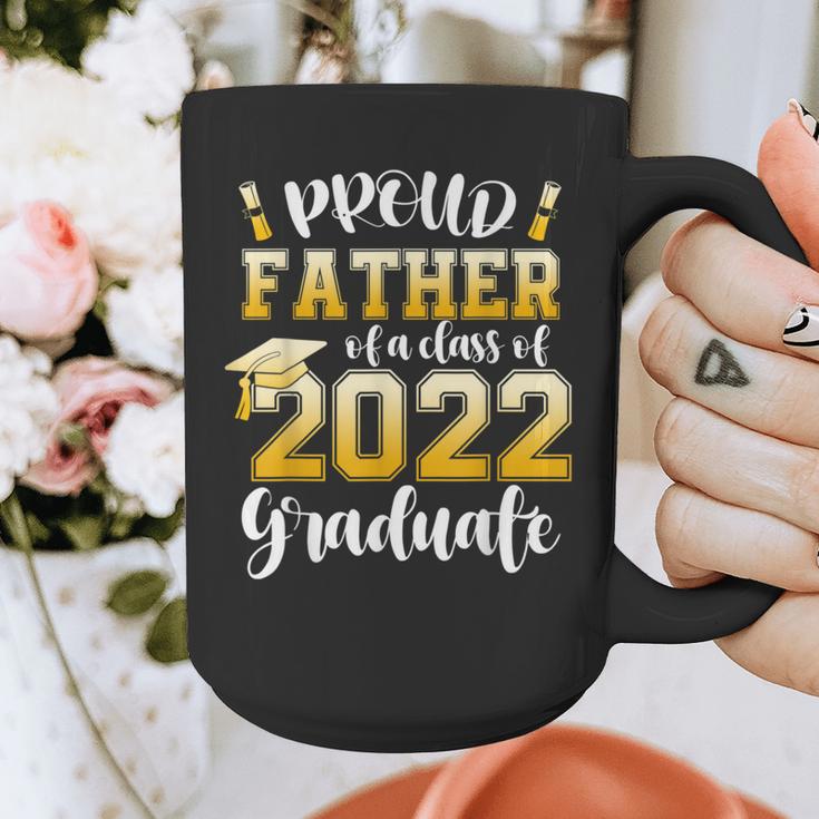 Proud Father Of a Class Of 2022 Graduate Graduation 2022 Graphic Print Coffee Mug