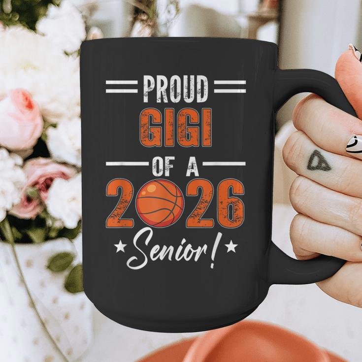 Proud GIGI Of 2026 Senior Basketball Student Graduation Graphic Print Coffee Mug