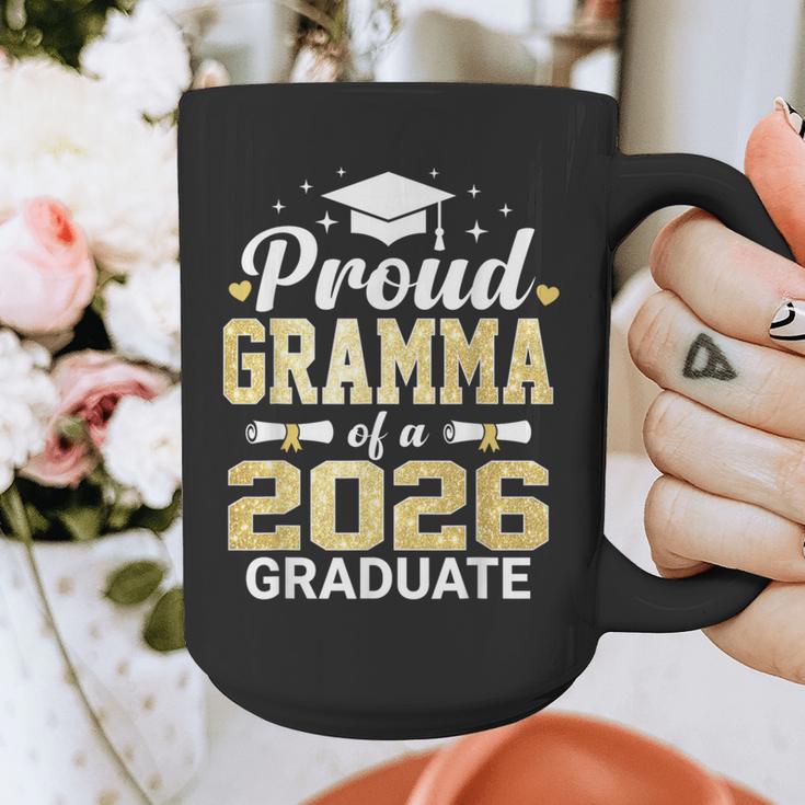 Proud Gramma Of A 2026 Graduate Class Of Graduation Graphic Print Coffee Mug