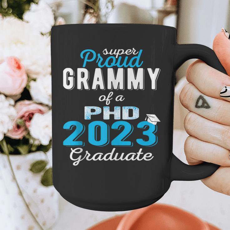 Proud Grammy Class Of 2023 PHD Graduate Doctorate Graduation Graphic Print Coffee Mug