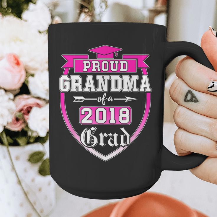 Proud Grandma Of a 2018 Grad Graduation Family Graphic Print Coffee Mug