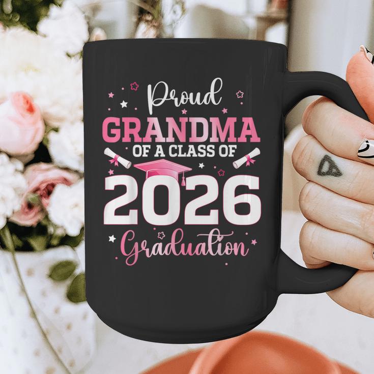 Proud Grandma Of A 2026 Senior Class Of 2026 Graduation Graphic Print Coffee Mug
