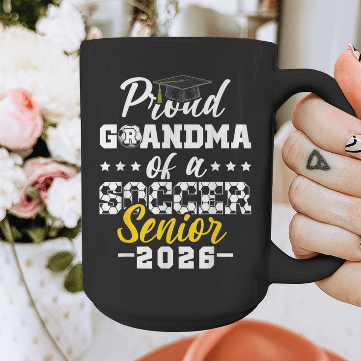 Proud Grandma Of a Soccer Senior 2026 Graduation Gifts Graphic Print Coffee Mug