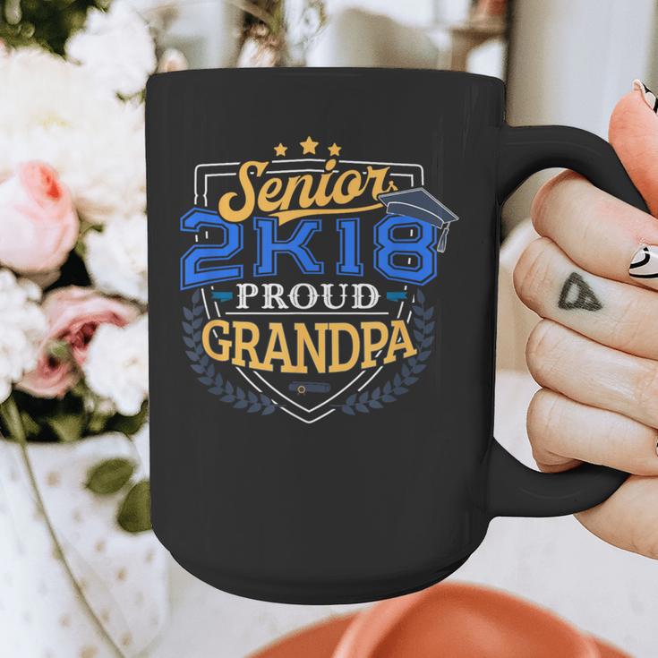 Proud Grandpa Of 2018 Senior Shirt Graduation Grad 2K18 Graphic Print Coffee Mug
