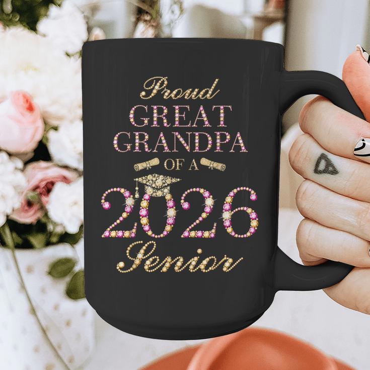Proud Great Grandpa Of A 2026 Senior Graduate Graduation Graphic Print Coffee Mug