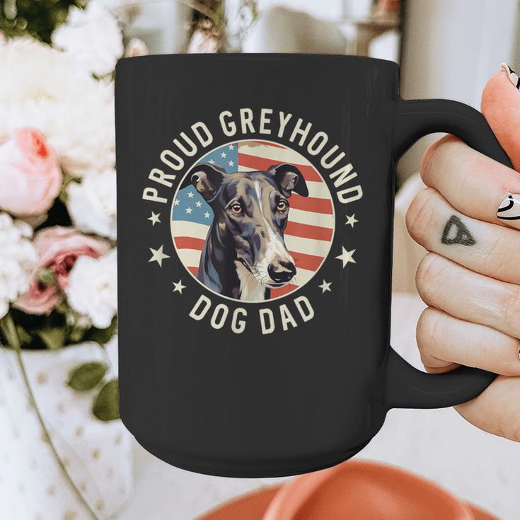 Proud Greyhound Dad American Flag Patriotic Greyhound Dad Graphic Print Coffee Mug Proud Greyhound Dad American Flag Patriotic Greyhound Dad Graphic Print Coffee Mug