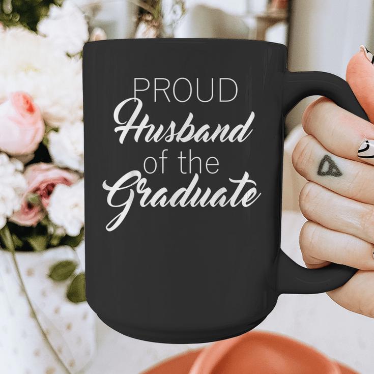 PROUD Husband Of The Graduate Couple School Graduation Graphic Print Coffee Mug