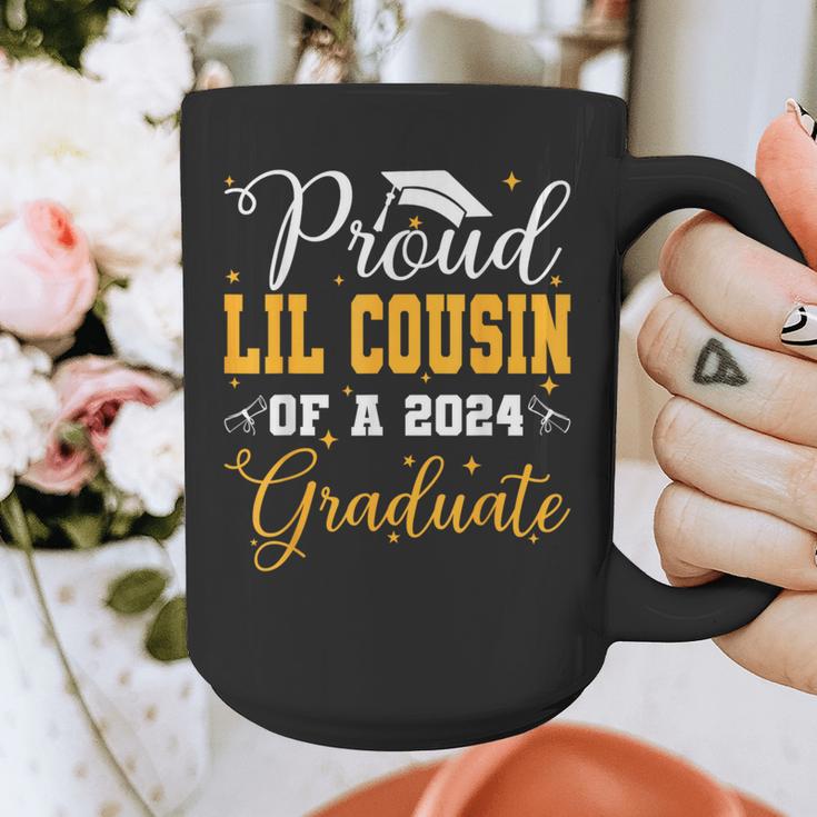 Proud Lil Cousin Of A Class 2024 Graduate Senior Graduation Graphic Print Coffee Mug