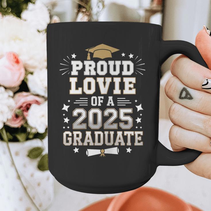 Proud Lovie Of A Class Of 2025 Graduate Senior Graduation Graphic Print Coffee Mug