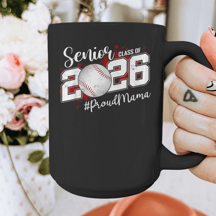 Proud Mama Of A 2026 Senior Baseball Graduation Mom Graphic Print Coffee Mug