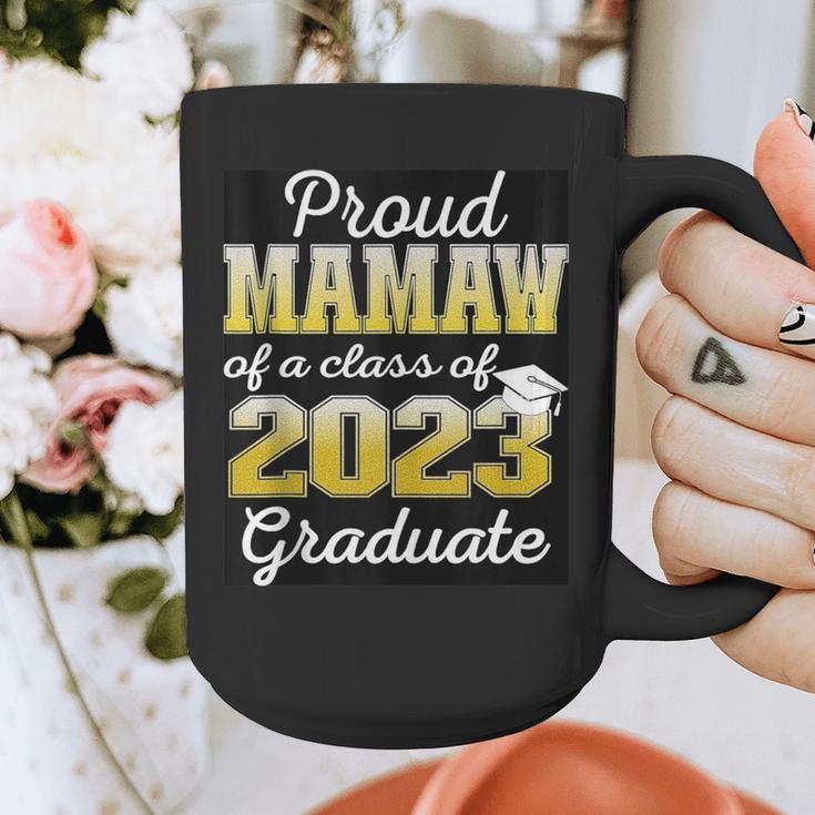 Proud Mamaw Of 2023 Graduate Class 2023 Graduation Family Graphic Print Coffee Mug