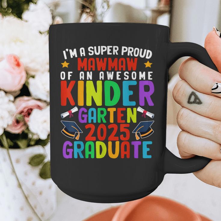 Proud MAWMAW Of Awesome Kindergarten Pre-K Graduation 2025 Graphic Print Coffee Mug