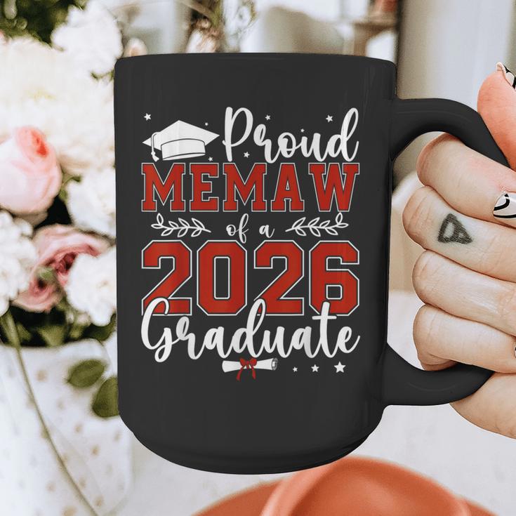 Proud Memaw Of a Class Of 2026 Graduate For Graduation Graphic Print Coffee Mug