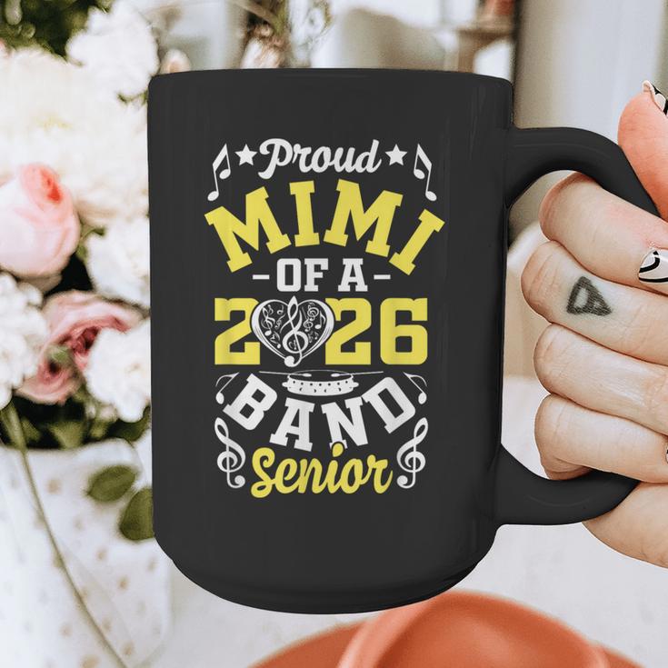 Proud Mimi Of a Band Senior 2026 Graduation Graphic Print Coffee Mug