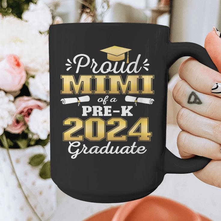Proud Mimi Of Pre K School Graduate 2024 Graduation Mimi Graphic Print Coffee Mug
