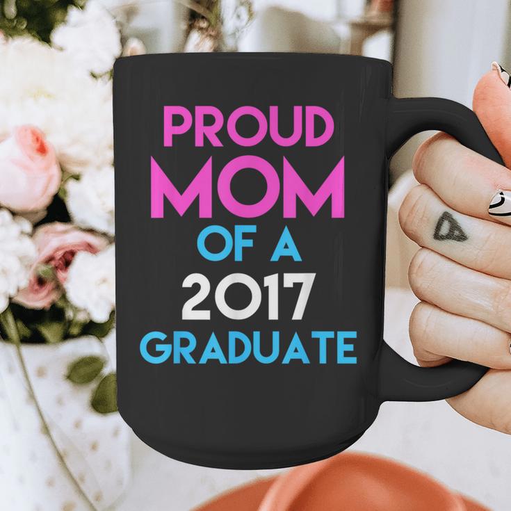 Proud Mom Of A 2017 Graduate Graduation Tee T-Shirt Graphic Print Coffee Mug