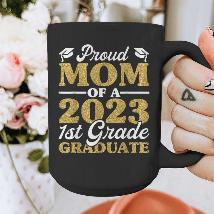 Proud Mom Of A 2023 1st Grade Graduate Shirt Fun Graduation Graphic Print Coffee Mug