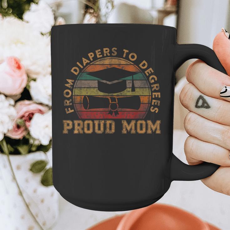 Proud Mom Of a 2023 Graduate Mother Senior Graduation Graphic Print Coffee Mug