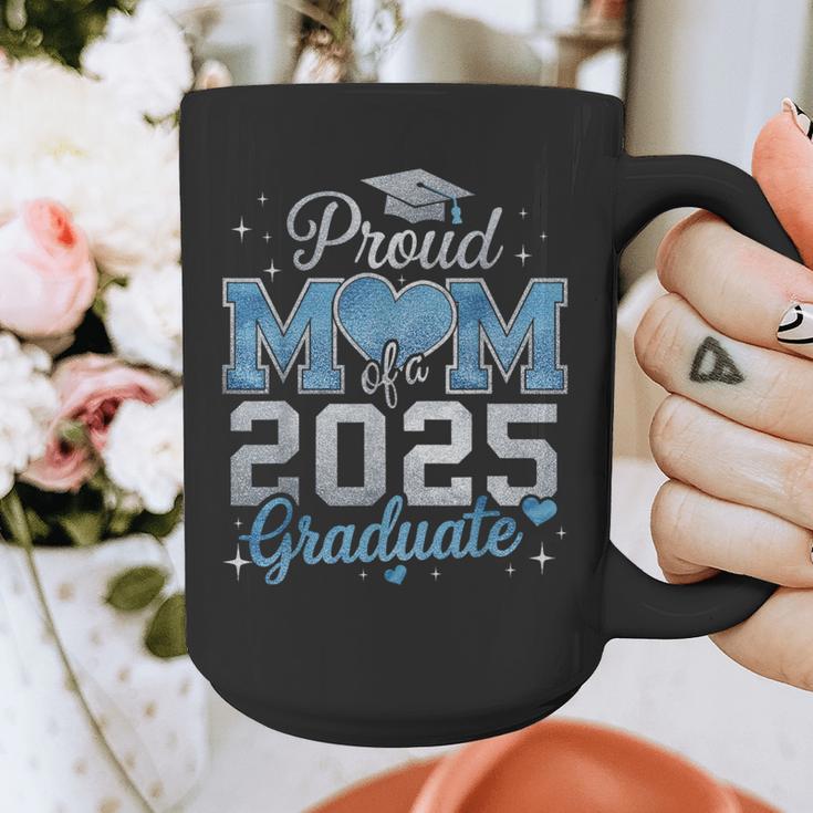 Proud Mom Of a 2025 Graduate For Class Of 2025 Graduation Graphic Print Coffee Mug
