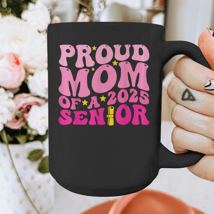 Proud Mom Of a 2025 Graduate Class Senior Graduation Mother Graphic Print Coffee Mug