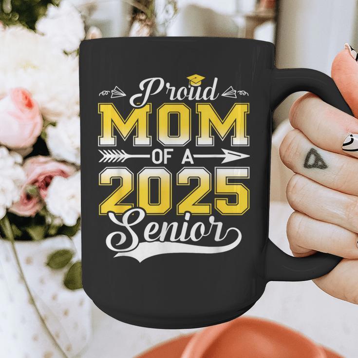 Proud Mom Of a 2025 Senior Graduate Graduation Graphic Print Coffee Mug
