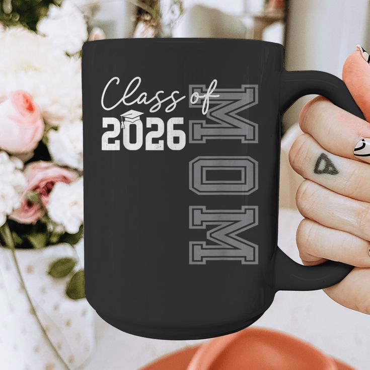 Proud Mom Of A 2026 Graduate Grad Senior Mother Graduation Graphic Print Coffee Mug