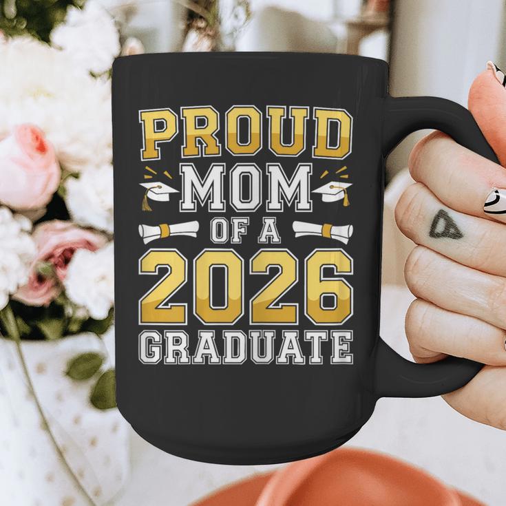 Proud Mom Of A 2026 Graduate Shirt Class Of 2026 Graduation Graphic Print Coffee Mug