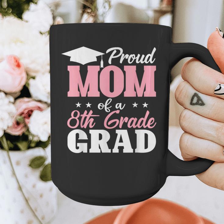 Proud Mom Of An Awesome 8th Grade Graduate 2026 Graduation Graphic Print Coffee Mug