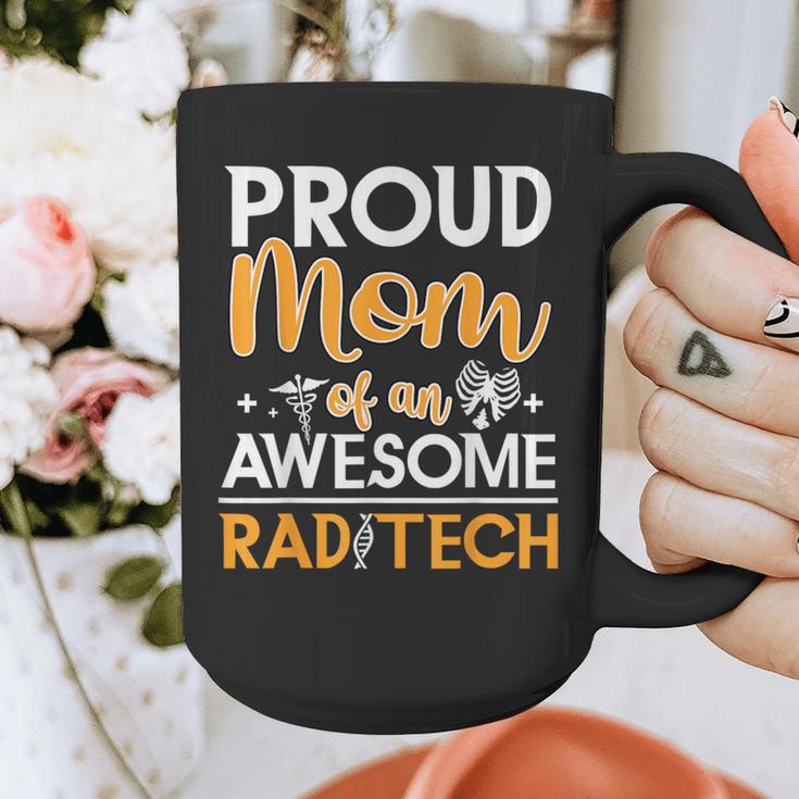 Proud Mom Of An Awesome Rad Tech Graduation Matching Family Graphic Print Coffee Mug