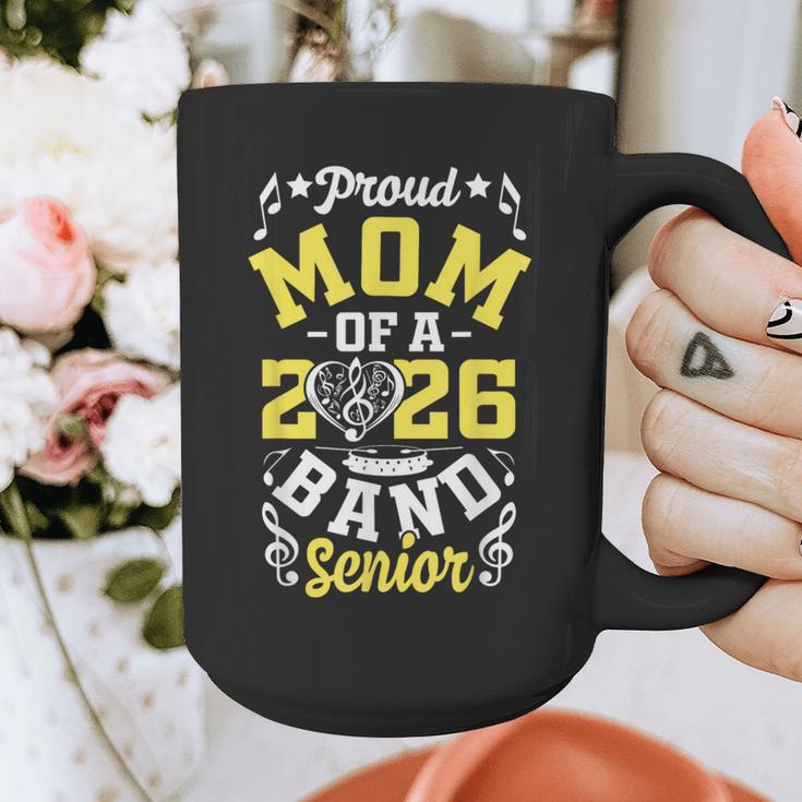 Proud Mom Of a Band Senior 2026 Graduation Graphic Print Coffee Mug