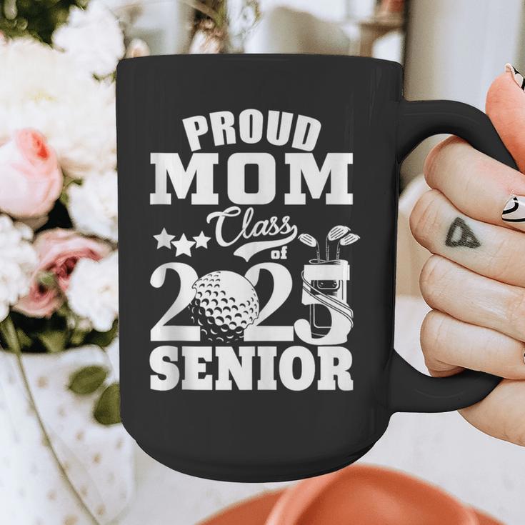 Proud Mom Class Of 2025 Graduation Senior Golf Player Mom Graphic Print Coffee Mug