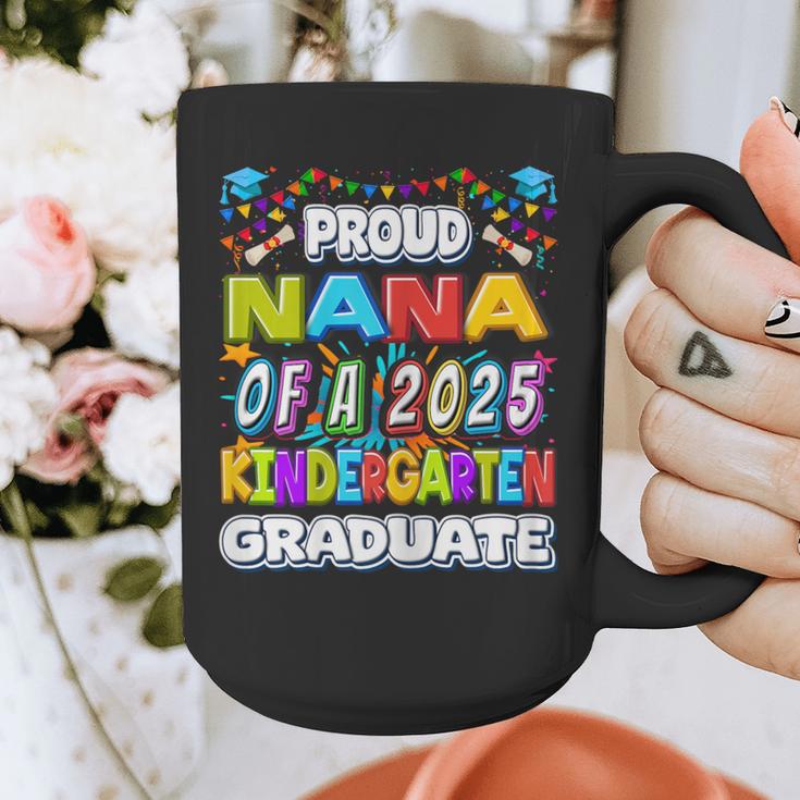 Proud NANA Of a 2025 Kindergarten Graduate Graduation Graphic Print Coffee Mug