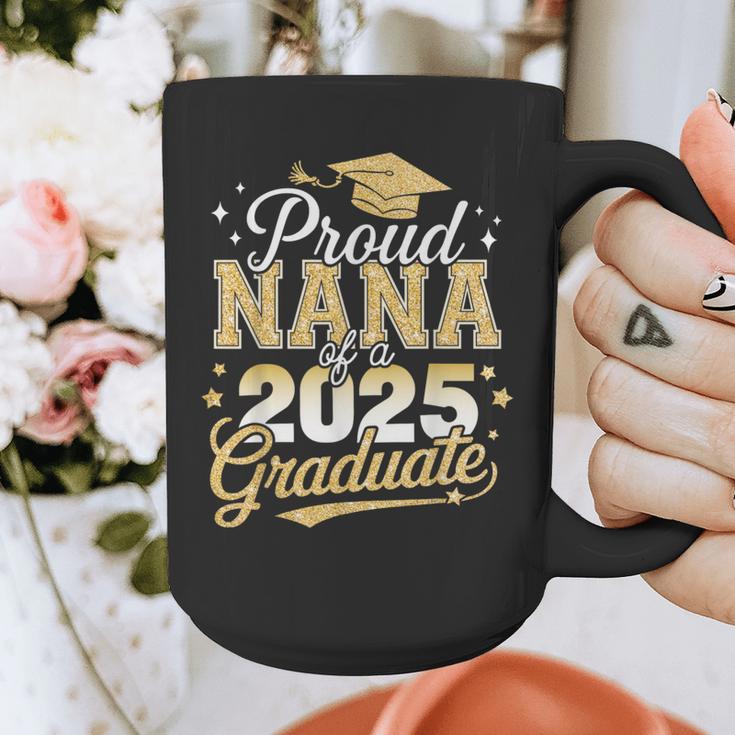 Proud Nana Of a Class Of 2025 Graduate Senior Graduation Graphic Print Coffee Mug