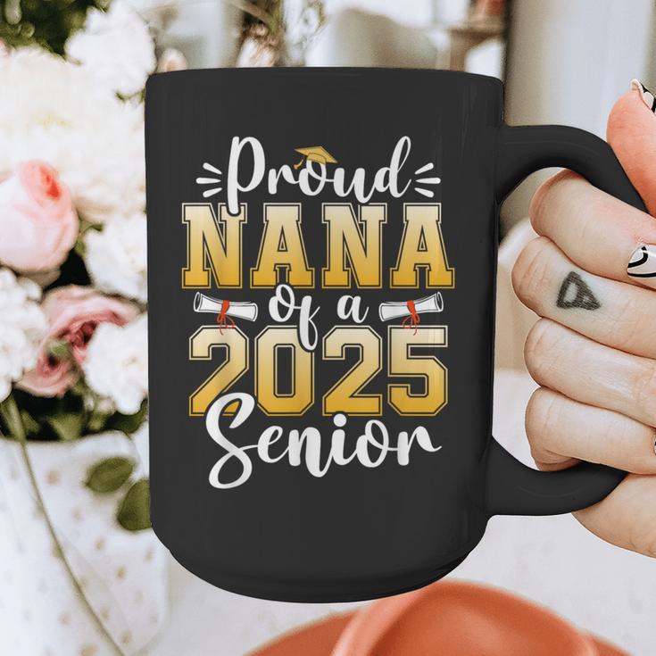 Proud Nana Of A Class Of 2025 Senior Graduation Graphic Print Coffee Mug
