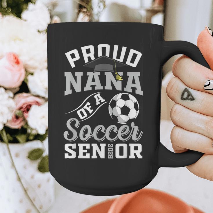 Proud Nana Of a Soccer Senior Class Of 2026 Graduation Graphic Print Coffee Mug