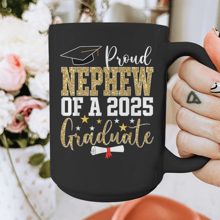 Proud Nephew Of A 2025 Graduate Nephew Graduation 2025 Graphic Print Coffee Mug