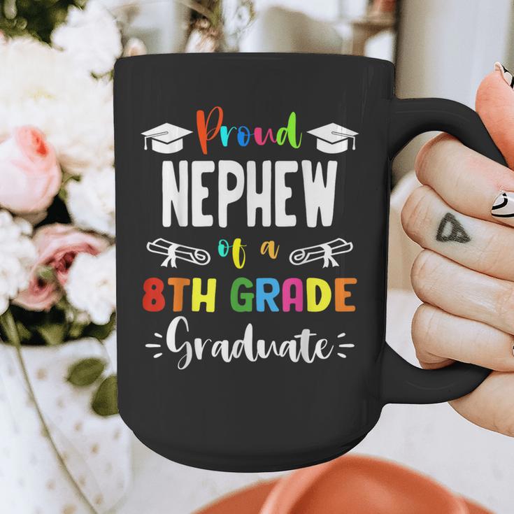 Proud NEPHEW Of A 8th Grade Graduate Graduation 2024 Class Graphic Print Coffee Mug