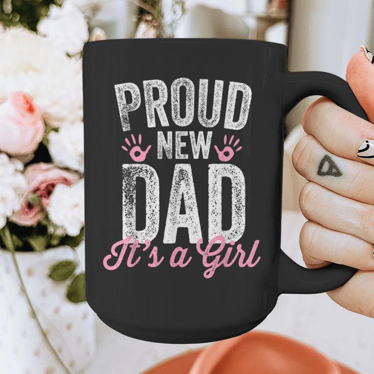 Proud New Dad It's A Girl Father To Be Soon To Be Dad Graphic Print Coffee Mug
