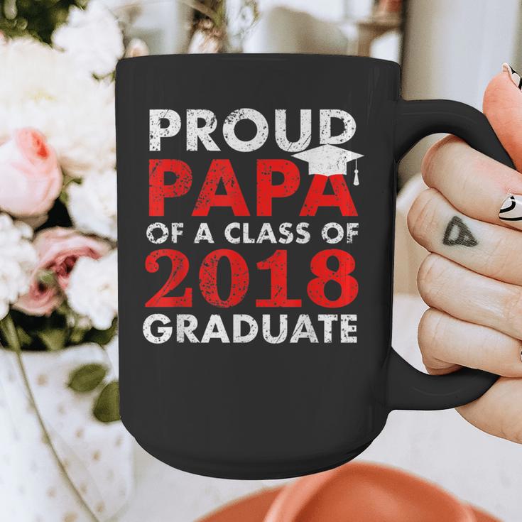 Proud Papa Of A Class Of 2018 Graduate Shirt Graduation Graphic Print Coffee Mug