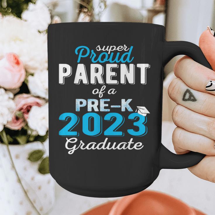 Proud Parent Of Pre K School Graduate 2023 Graduation Parent Graphic Print Coffee Mug