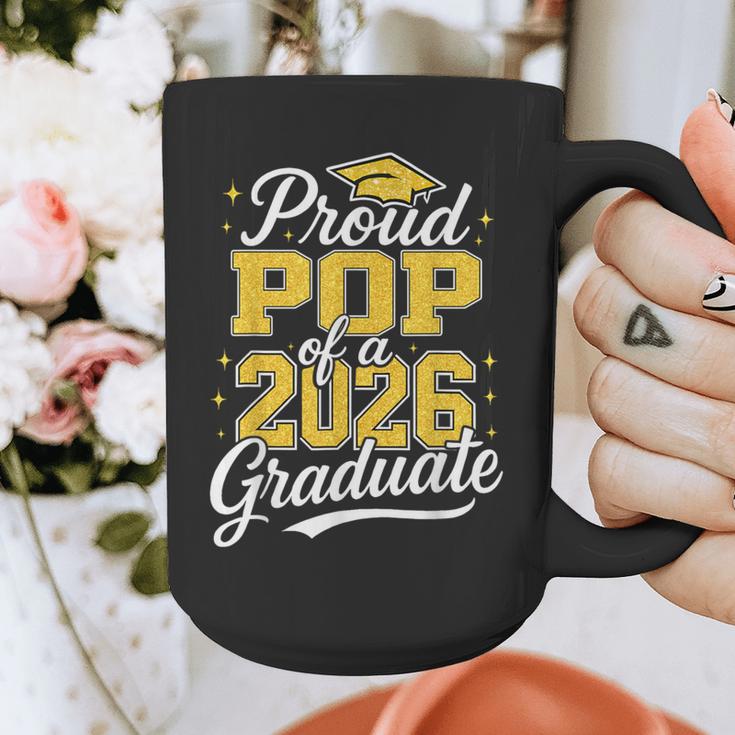Proud Pop Of A 2026 Graduate Class Of 2026 Graduation Graphic Print Coffee Mug