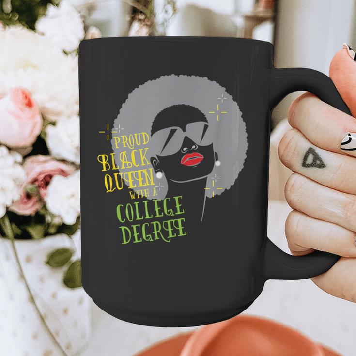 Proud Queen College Graduation Graphic Print Coffee Mug