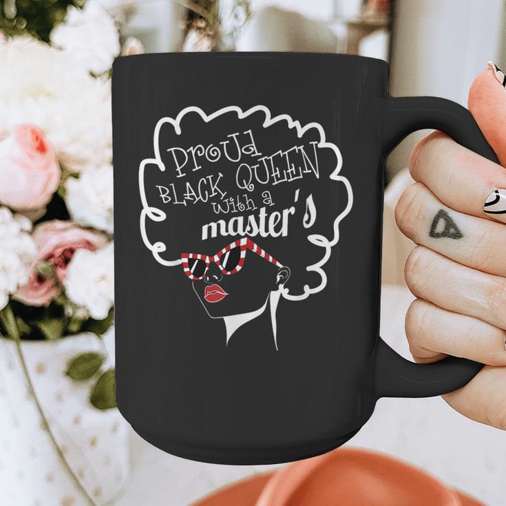 Proud Queen Masters Degree Graduation Women MSW Graphic Print Coffee Mug