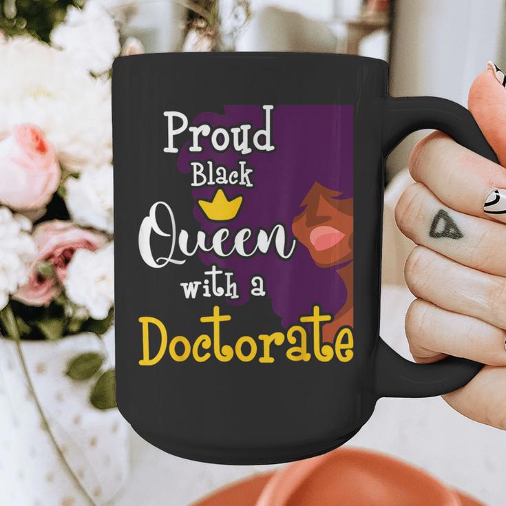Proud Queen PhD Graduate PhD Graduation Doctorate Graphic Print Coffee Mug