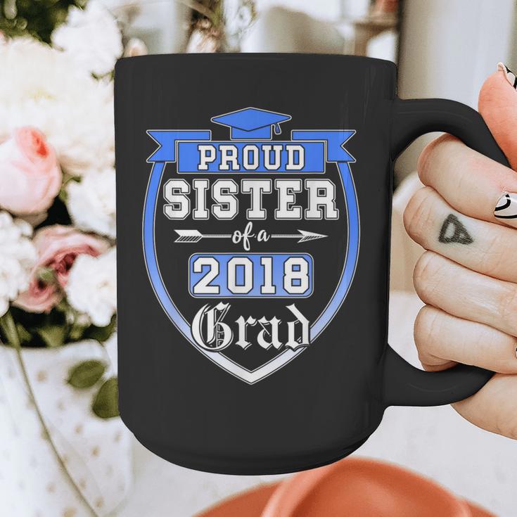 Proud Sister Of a 2018 Grad Graduation Family Graphic Print Coffee Mug