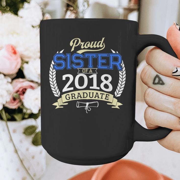 Proud Sister Of 2018 Graduate Shirt Graduation Grad Graphic Print Coffee Mug