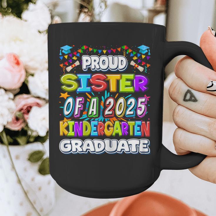 Proud SISTER Of a 2025 Kindergarten Graduate Graduation Graphic Print Coffee Mug