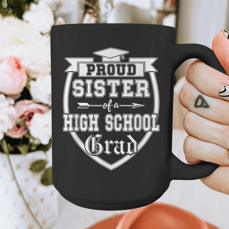 Proud Sister Of a High School Grad Senior Graduation Shirt Graphic Print Coffee Mug