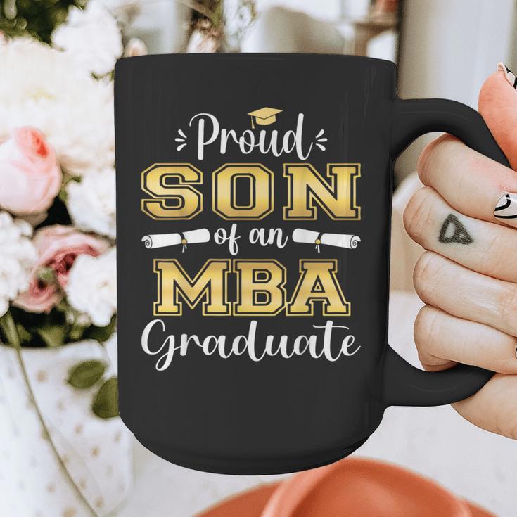 Proud Son Of 2023 Class MBA Graduate Family Graduation Graphic Print Coffee Mug
