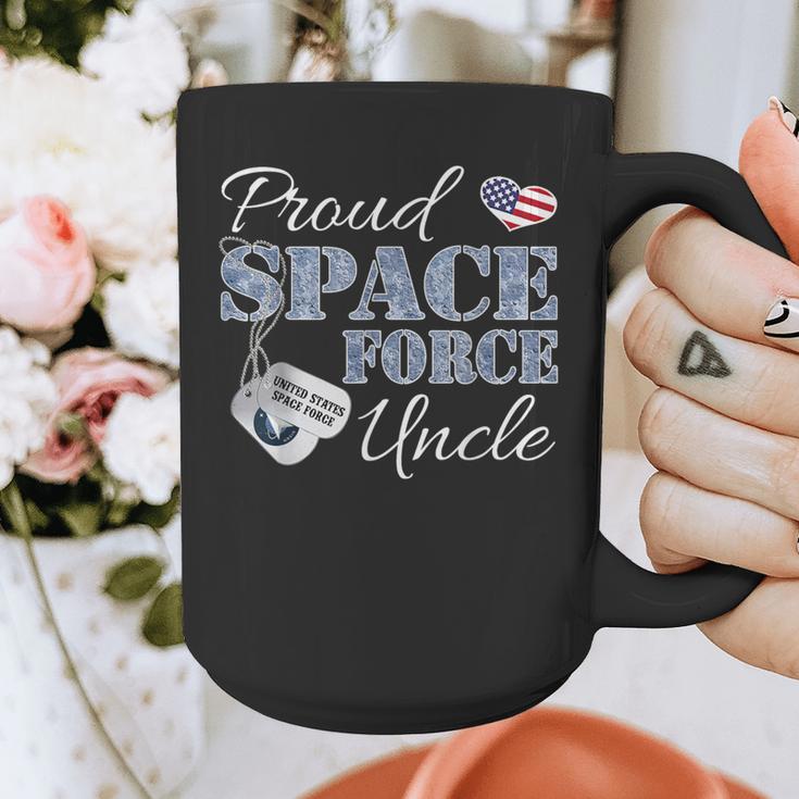 Proud Space Force Uncle Space Force Graduation Tee Graphic Print Coffee Mug